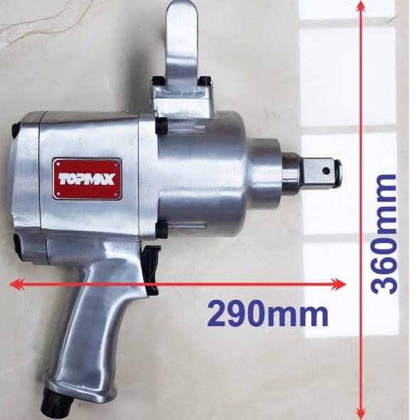 Kích thước súng bắn bu lông hơi 1 Inch Topmax TP-5500P